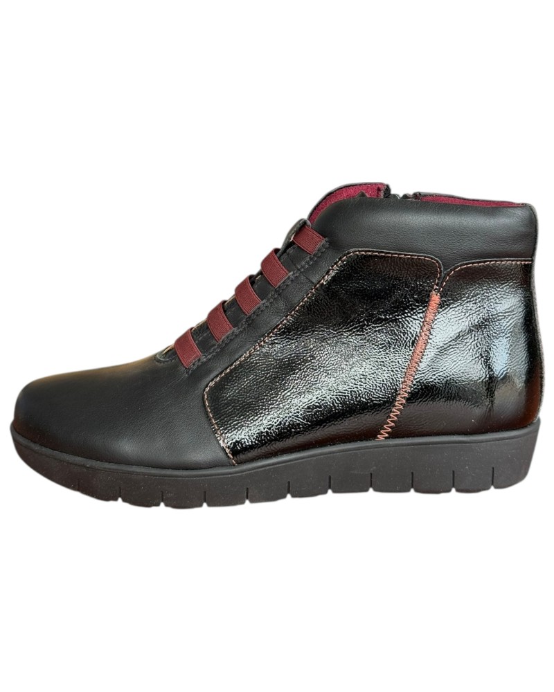 Δερμάτινο Γυναικείo Μποτάκι - F841