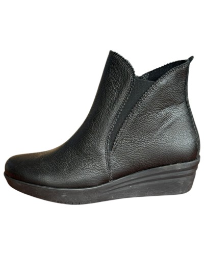 Δερμάτινο Γυναικείo Μποτάκι - F842