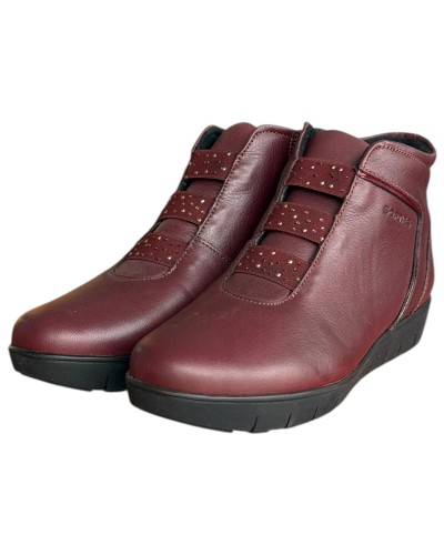 Δερμάτινο Γυναικείo Μποτάκι - F843