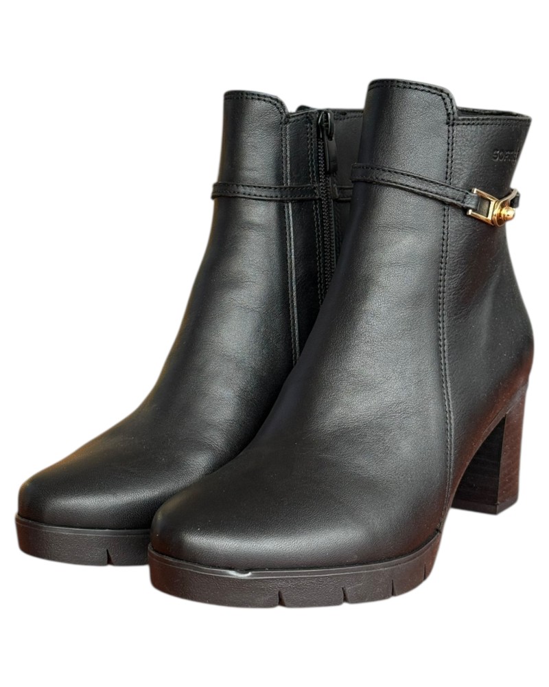 Δερμάτινο Γυναικείo Μποτάκι - F844