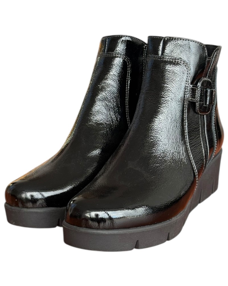 Δερμάτινο Γυναικείo Μποτάκι - F849