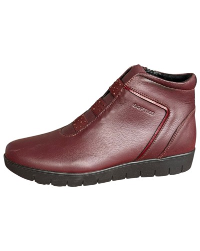 Δερμάτινο Γυναικείo Μποτάκι - F850