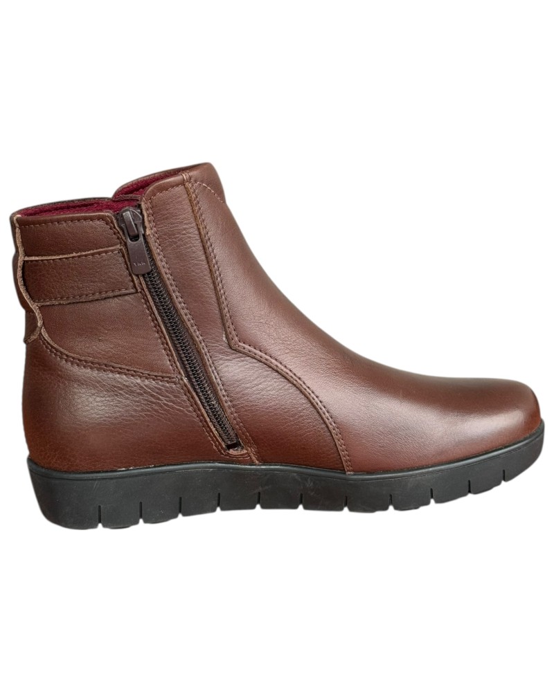 Δερμάτινο Γυναικείo Μποτάκι - F854