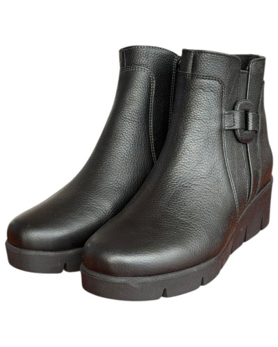 Δερμάτινο Γυναικείo Μποτάκι - F855