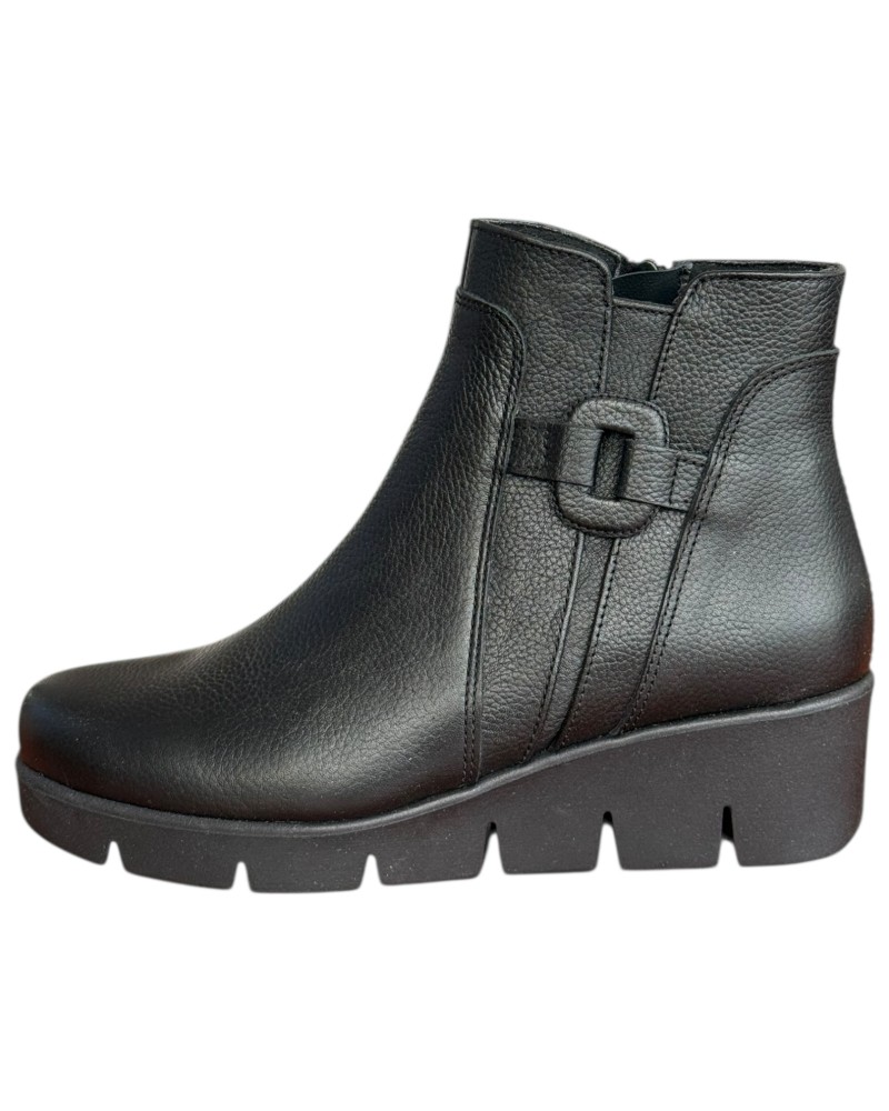 Δερμάτινο Γυναικείo Μποτάκι - F855