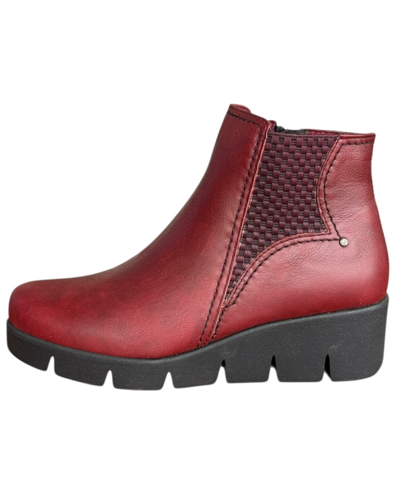 Δερμάτινο Γυναικείo Μποτάκι - F856