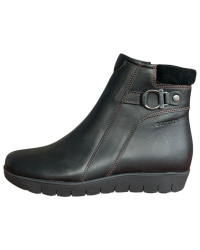 Δερμάτινο Γυναικείo Μποτάκι - F859