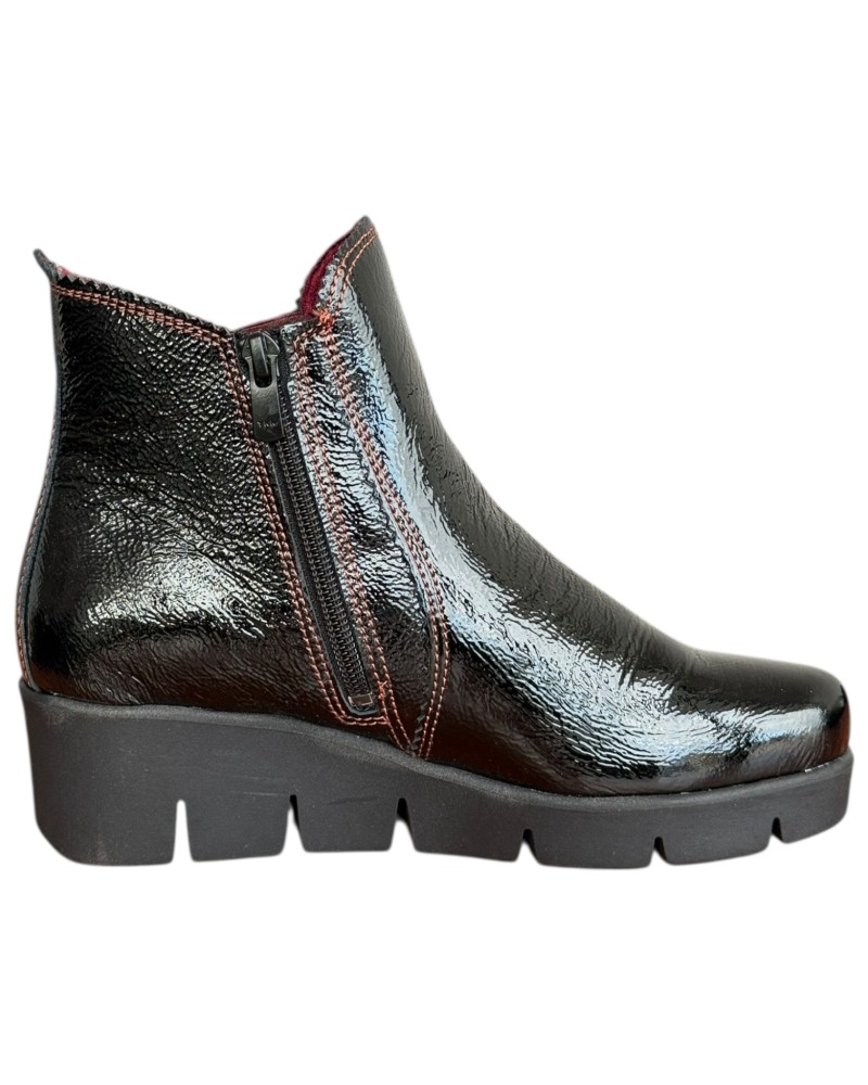 Δερμάτινο Γυναικείo Μποτάκι - F860