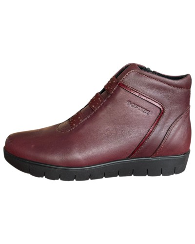 Δερμάτινο Γυναικείo Μποτάκι - F861