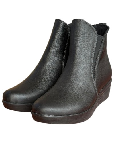 Δερμάτινο Γυναικείo Μποτάκι - F863