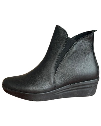 Δερμάτινο Γυναικείo Μποτάκι - F863