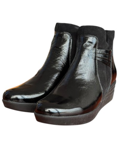 Δερμάτινο Γυναικείo Μποτάκι - F865