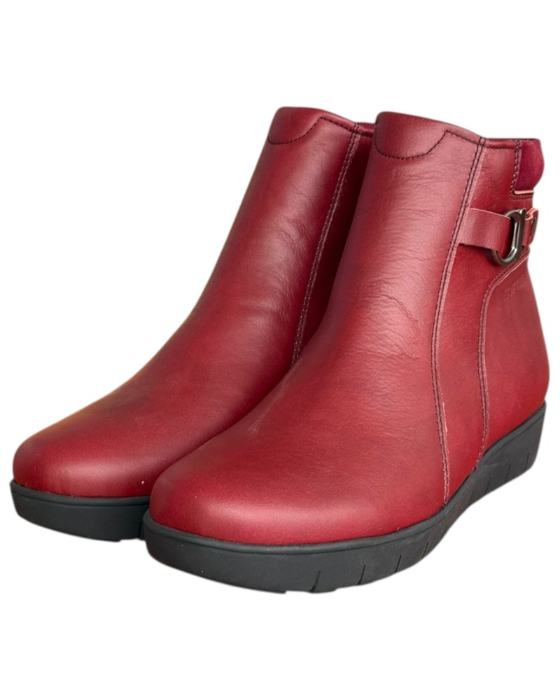 Δερμάτινο Γυναικείo Μποτάκι - F866