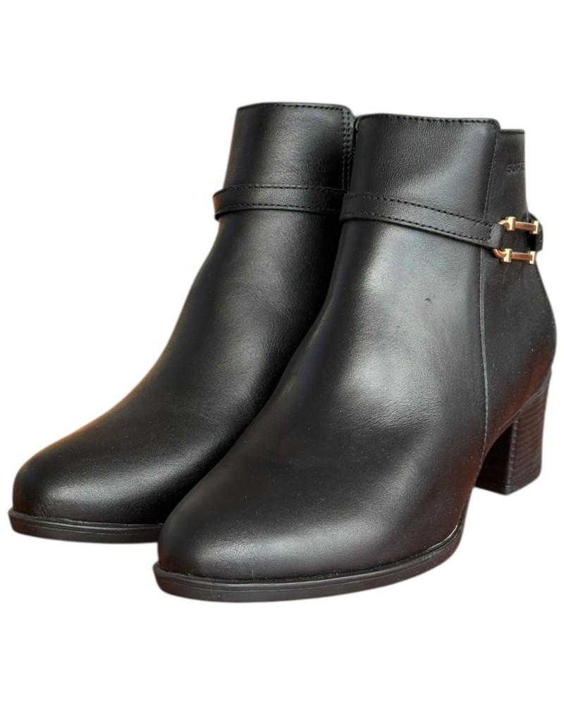 Δερμάτινο Γυναικείo Μποτάκι - F867