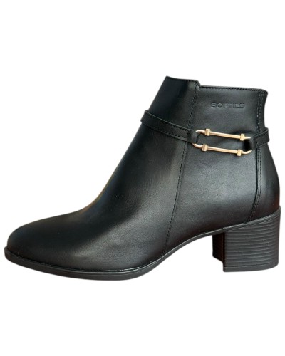 Δερμάτινο Γυναικείo Μποτάκι - F867