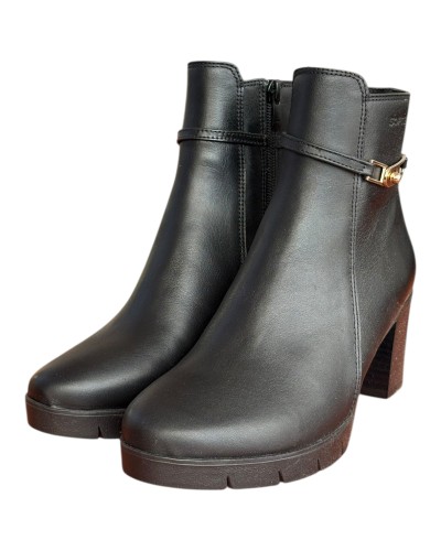 Δερμάτινο Γυναικείo Μποτάκι - F870