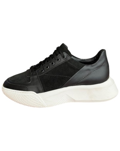  Δερμάτινο Ανδρικό Sneaker- F872