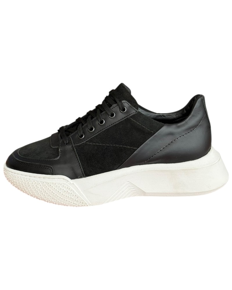  Δερμάτινο Ανδρικό Sneaker- F872