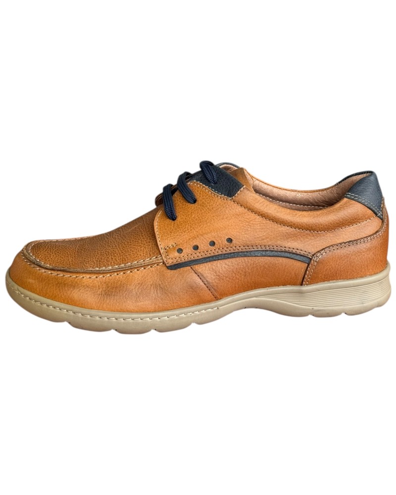  Δερμάτινο Ανδρικό Παπούτσι - F874