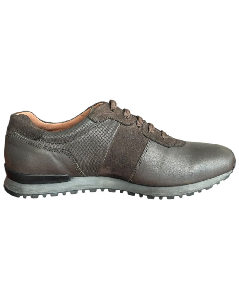  Δερμάτινο Ανδρικό Sneaker- F875