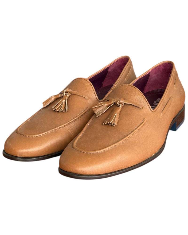  Δερμάτινο Ανδρικό Παπούτσι - F878