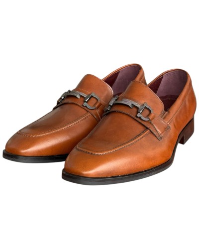  Δερμάτινο Ανδρικό Παπούτσι - F879