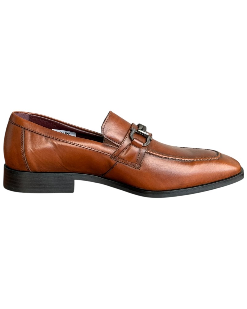  Δερμάτινο Ανδρικό Παπούτσι - F879