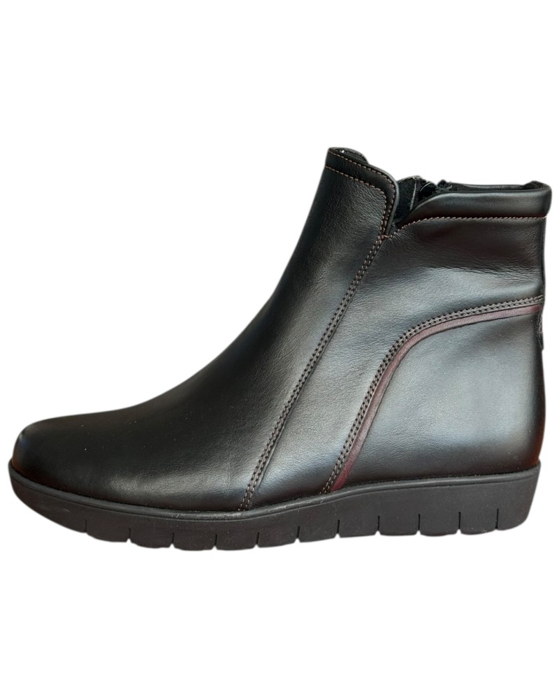 Δερμάτινο Γυναικείo Μποτάκι - F880