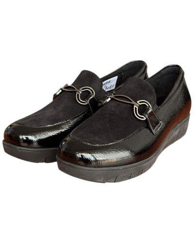  Δερμάτινο Γυναικείo Μοκασίνι - F884