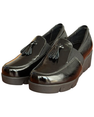  Δερμάτινο Γυναικείo Μοκασίνι - F890