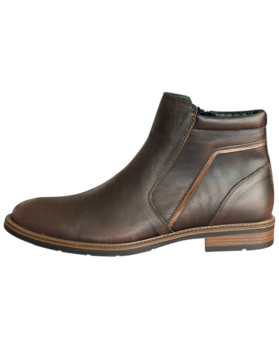  Δερμάτινο Ανδρικό Μποτάκι - F893