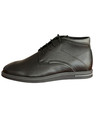  Δερμάτινο Ανδρικό Μποτάκι - F894