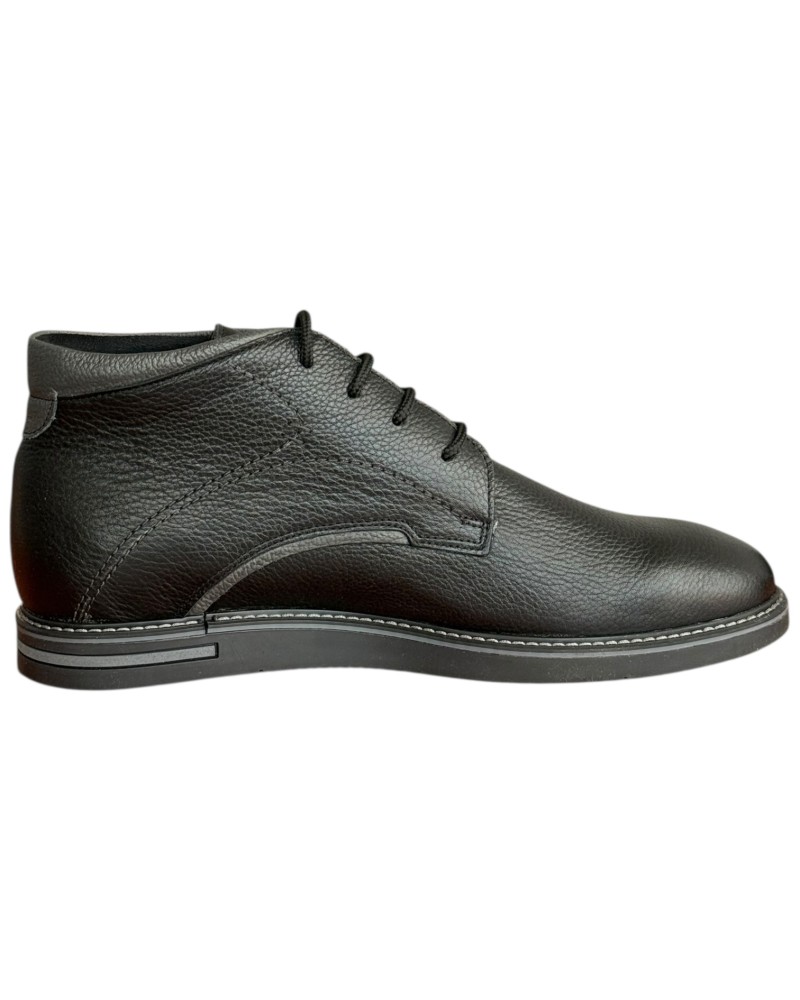  Δερμάτινο Ανδρικό Μποτάκι - F894