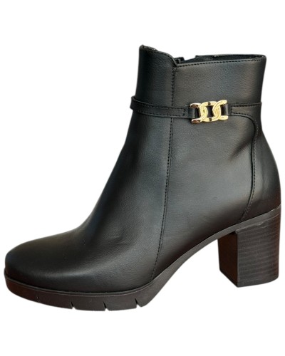 Δερμάτινο Γυναικείo Μποτάκι - F895