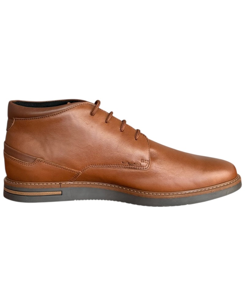  Δερμάτινο Ανδρικό Μποτάκι - F896