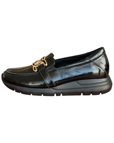  Δερμάτινο Γυναικείo Μοκασίνι - F907