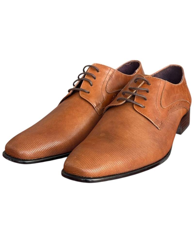  Δερμάτινο Ανδρικό Παπούτσι - F911