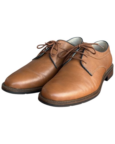  Δερμάτινο Ανδρικό Παπούτσι - F915