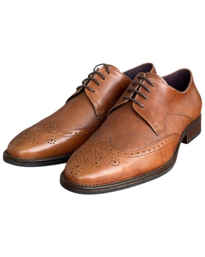  Δερμάτινο Ανδρικό Παπούτσι - F921