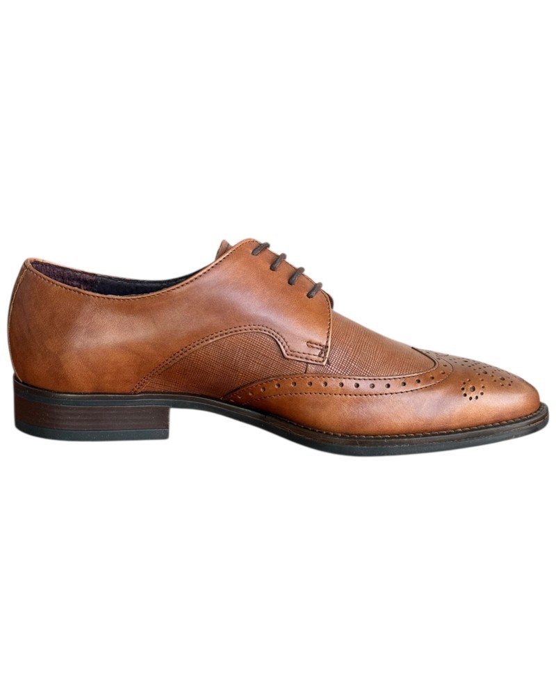  Δερμάτινο Ανδρικό Παπούτσι - F921