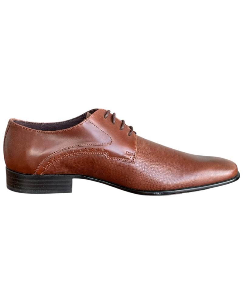  Δερμάτινο Ανδρικό Παπούτσι - F922