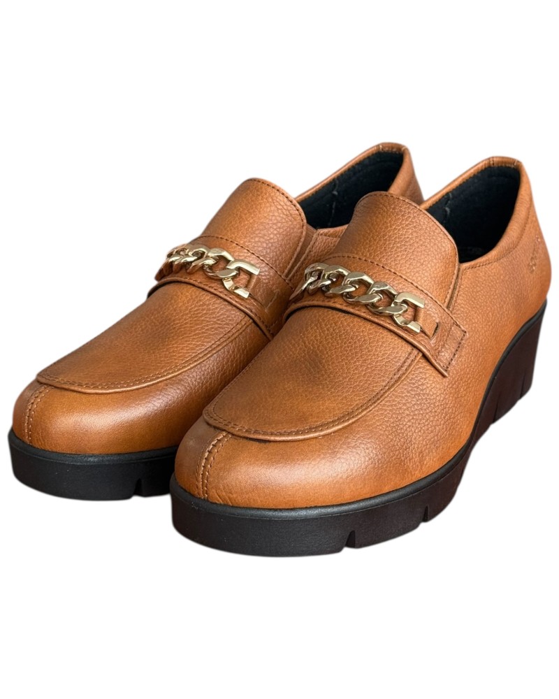  Δερμάτινο Γυναικείo Μοκασίνι - F935