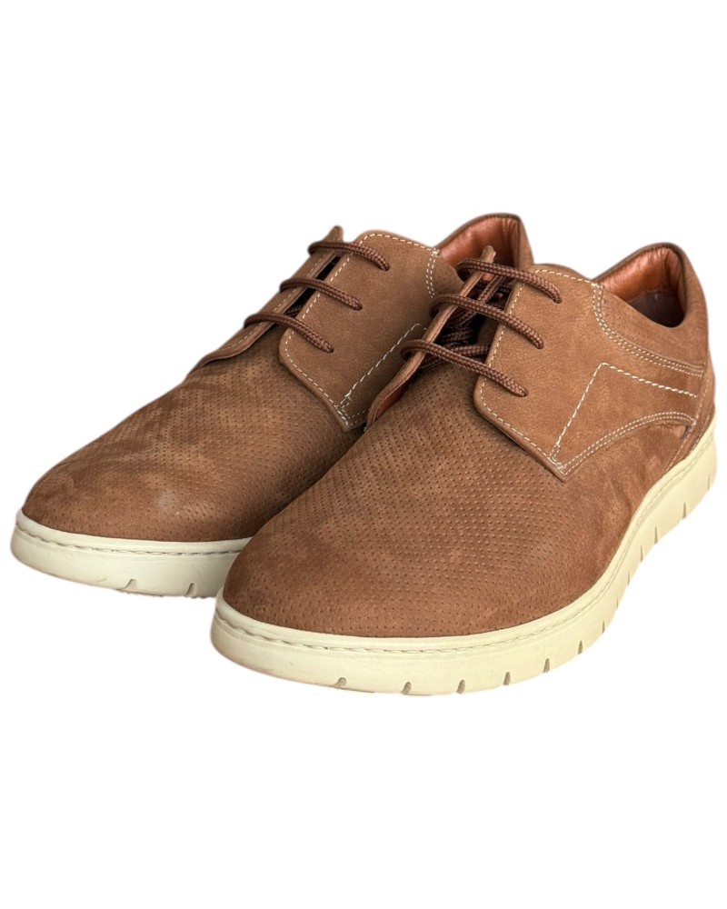  Δερμάτινο Ανδρικό Sneaker- F946