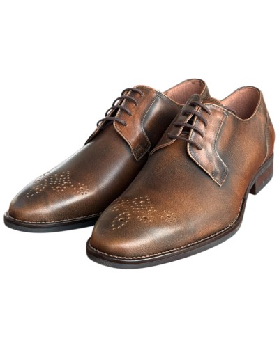  Δερμάτινο Ανδρικό Παπούτσι - F947