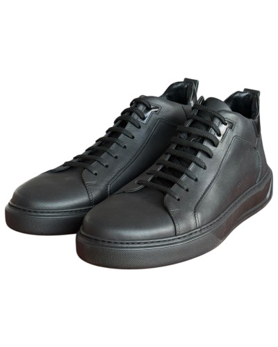  Δερμάτινο Ανδρικό Μποτάκι - F958