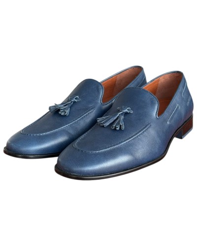  Δερμάτινο Ανδρικό Παπούτσι - F959