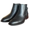  Δερμάτινο Ανδρικό Μποτάκι - F965