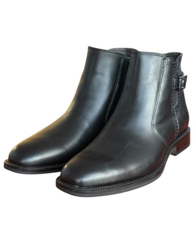  Δερμάτινο Ανδρικό Μποτάκι - F965