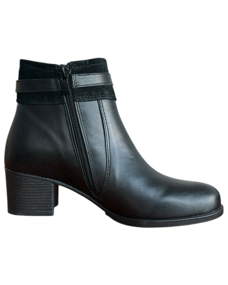 Δερμάτινο Γυναικείo Μποτάκι - F967