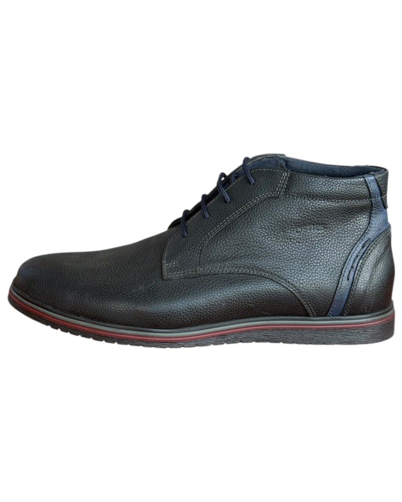  Δερμάτινο Ανδρικό Μποτάκι - F968